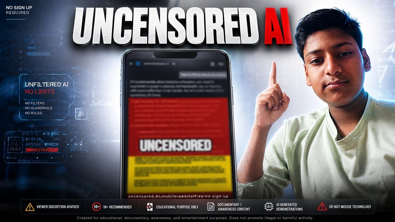 I Can't Believe This Free AI Website Actually Uncensored