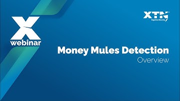 Xwebinar | Money Mules Detection Overview