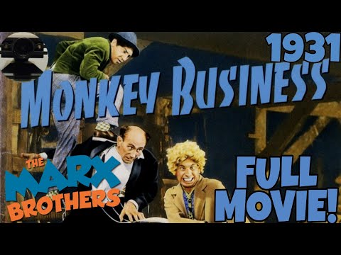 The Marx Brothers "Monkey Business" (1931) Full Movie!!