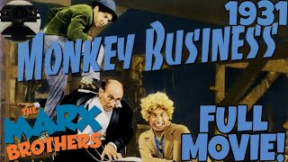 The Marx Brothers 'Monkey Business' (1931) Full Movie!!