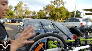 Tesla Model S Compatible Bike Rack Setup | Ludicrous Feed | Tesla Tom