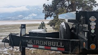 "BUYER BEWARE" IRON BULL dump trailer review. 8'x16' 14k