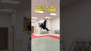 Kwon 540 Side Swipe Tutorial #shorts #martialarts #cobrakai