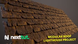 Create an Environment in Unreal Engine 5 | Lighthouse Reborn Part 4 | Modular Roof Shingles