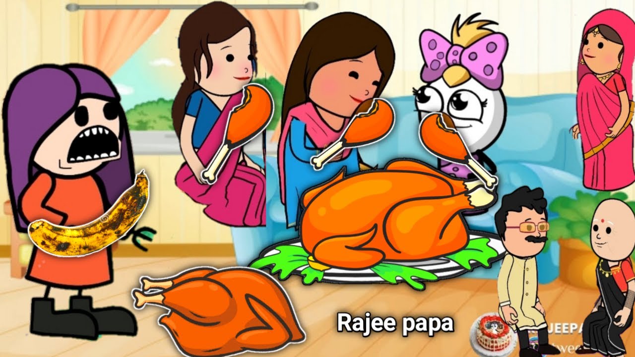 ஒளித்து வைத்து சிக்கனை சாப்பிட்டார்கள் 🍗🍖🐓