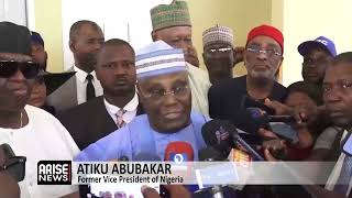Atiku Visits Babangida In Minna