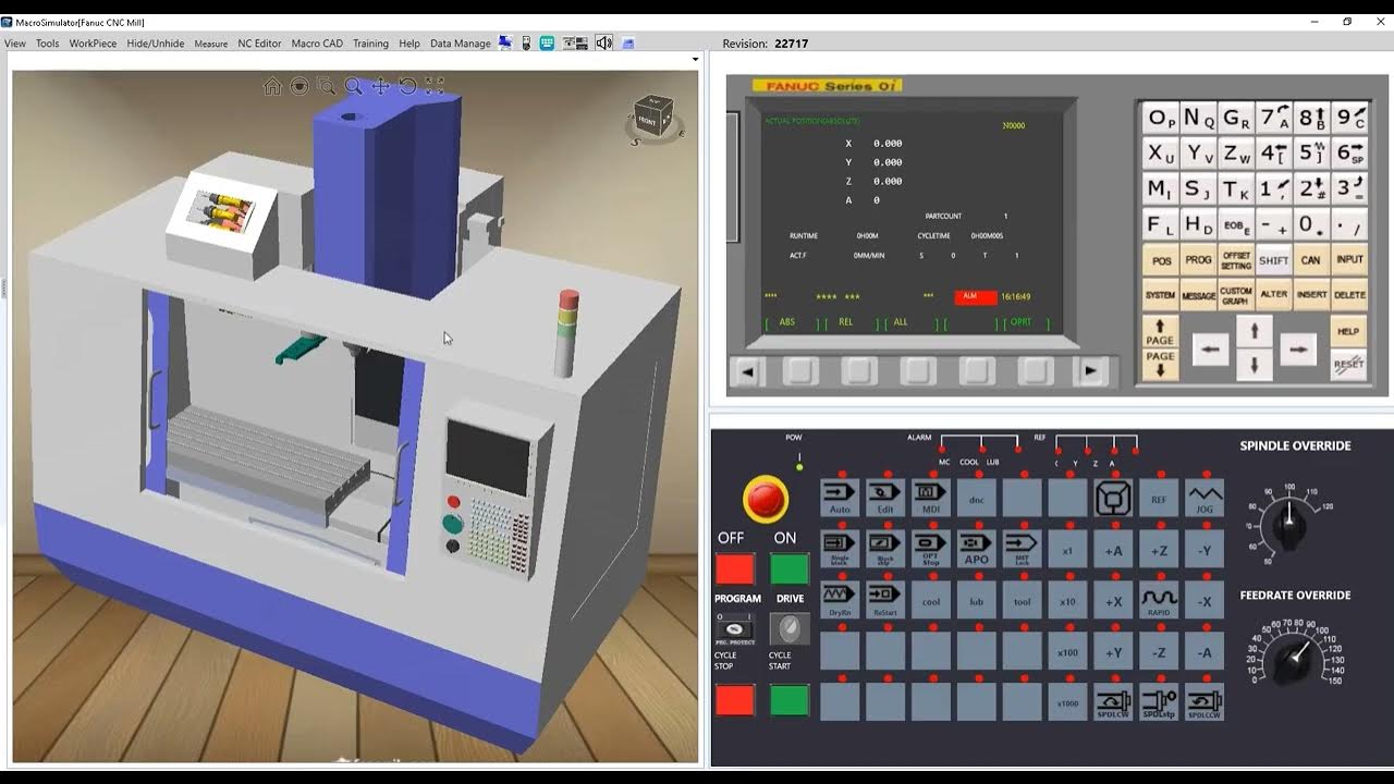 Learn CNC Macro Simulator with Drafting , Programming and Run at ...