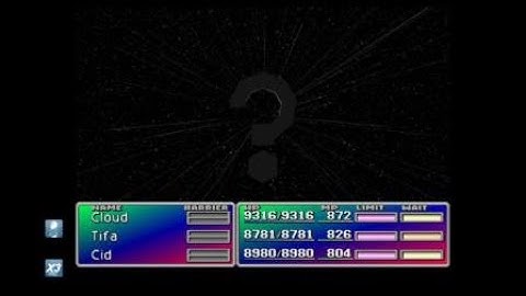 FINAL FANTASY VII Rarest enemy Skill
