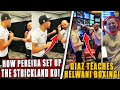 Alex Pereira DEMONSTRATES how he set up the Sean Strickland KO, Diaz teaches Helwani boxing, DC-Izzy