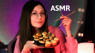 :     ASMR sushi eating  ASMR mukbang 