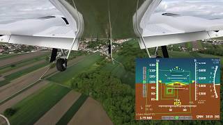 Vollautomatische Landung mit optisch unterstützter Navigation für Kleinflugzeuge