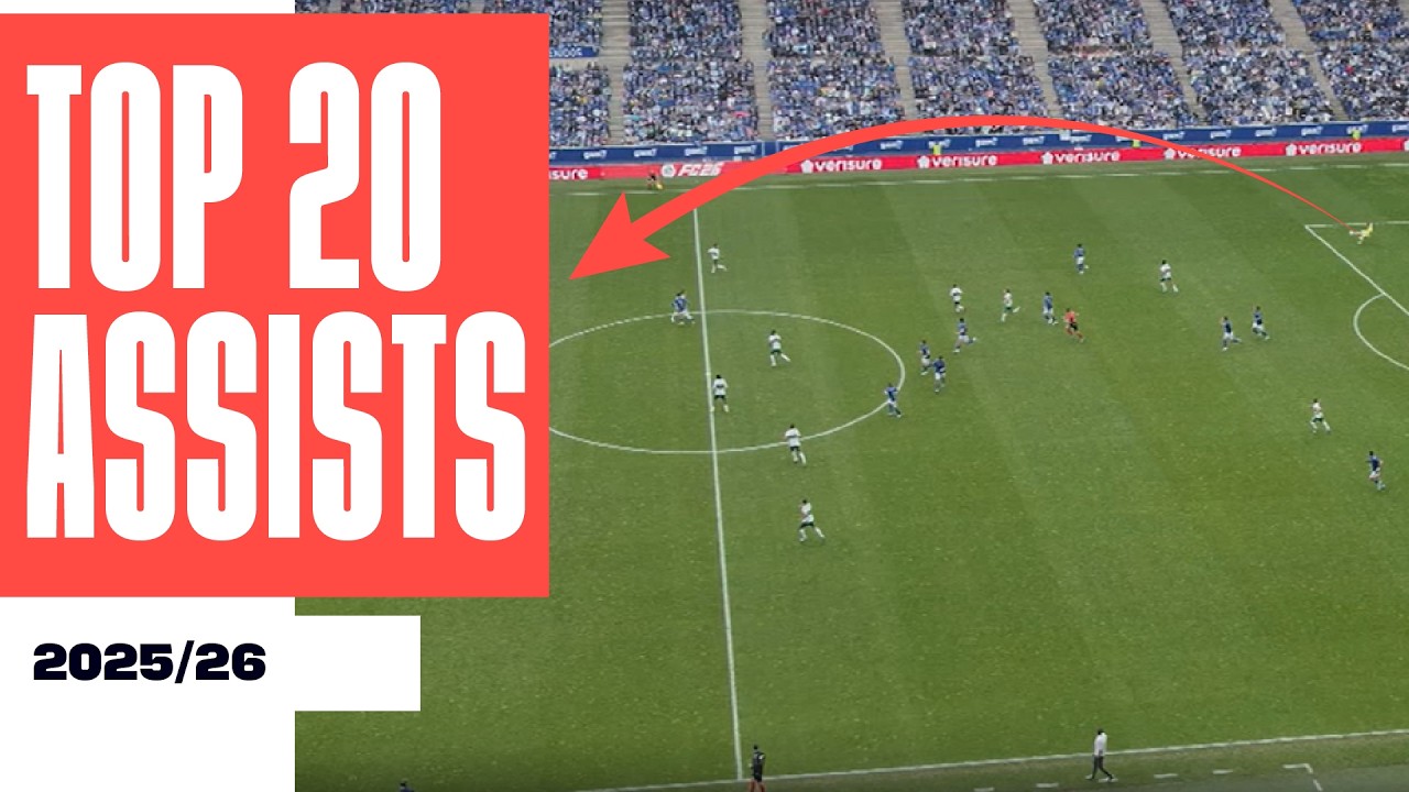 ¡Las 20 MEJORES ASISTENCIAS de LALIGA EA SPORTS 2025/26! 🪄⚽