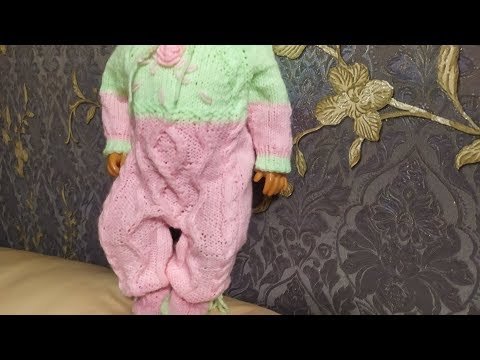 Вязаная одежда для кукол спицами со схемами и описанием