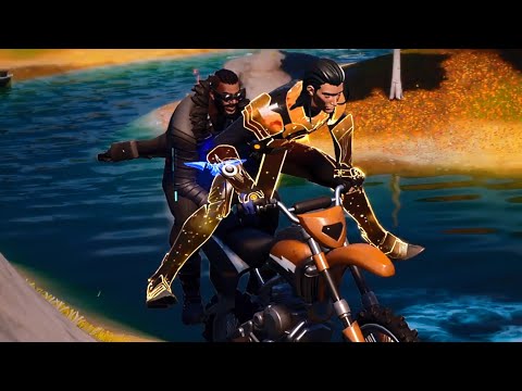 【フォートナイト】NPCとドライブ/ツーリング/エモート【FORTNITE】