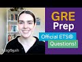 Magoosh prep now has official gre questions from ets