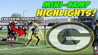 Reacting to Packers FIRST Rookie Mini Camp Highlights!!