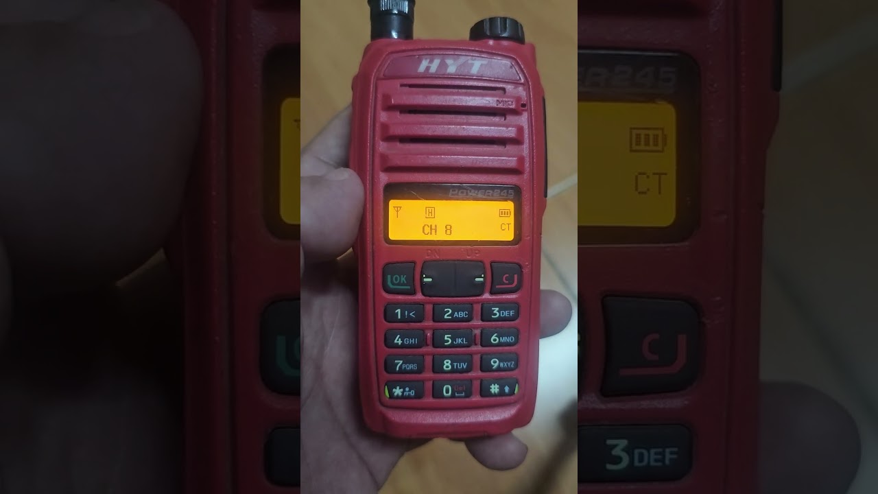วิธีแก้ไขตัวหนังสือกลับหัว HYT Power 245