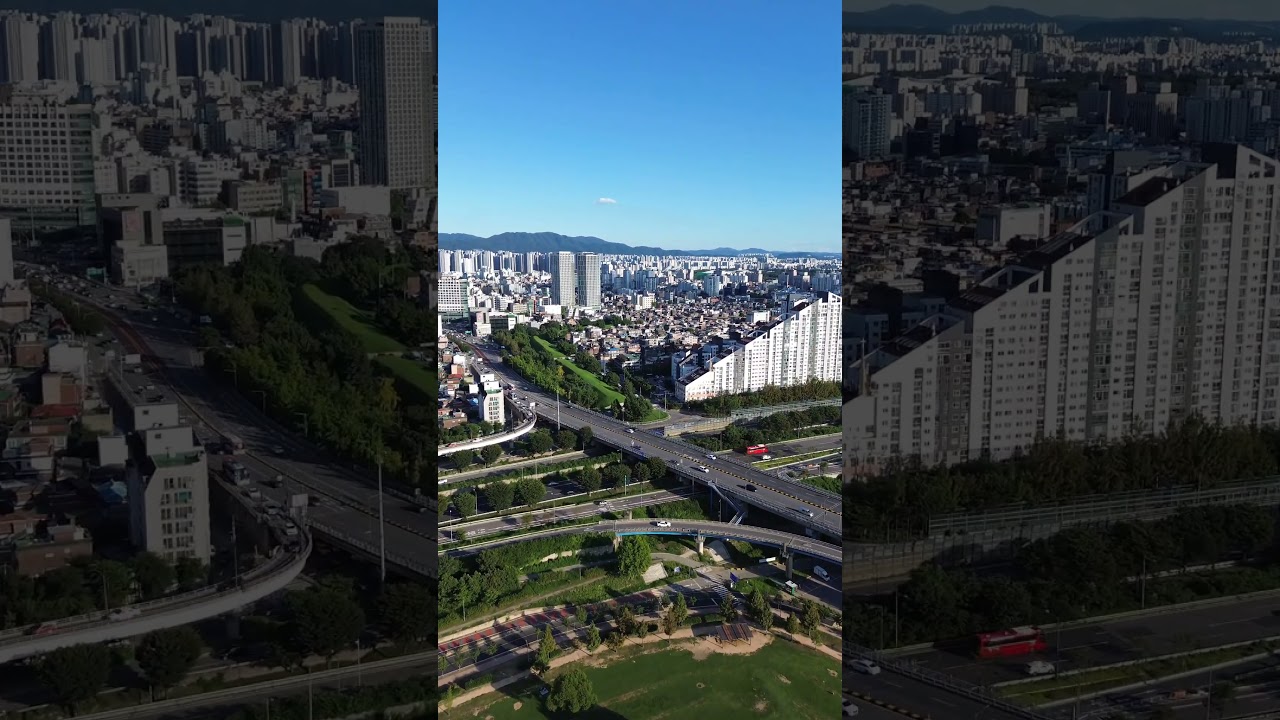 Korea Apartment vs Ancient Fortress