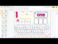 Number Word Builder Student Directions