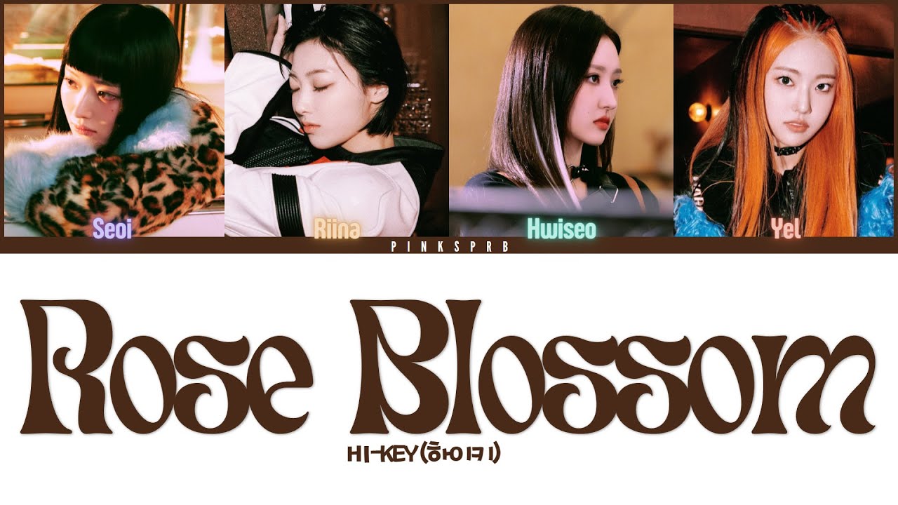 H1 KEY Rose Blossom Color Coded Lyrics Rom H1 KEY Rose Blossom Color Coded Lyrics Rom