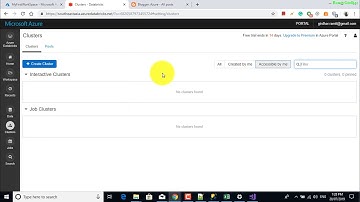 Azure Databricks - Create A Cluster