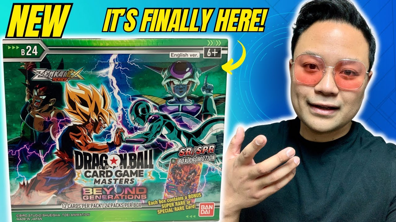 NEW Dragon Ball Super Masters Beyond Generations B24 Booster