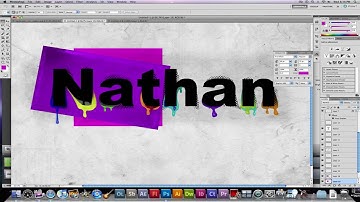 Retro Text Tutorial in Photoshop CS5 Part 2/2