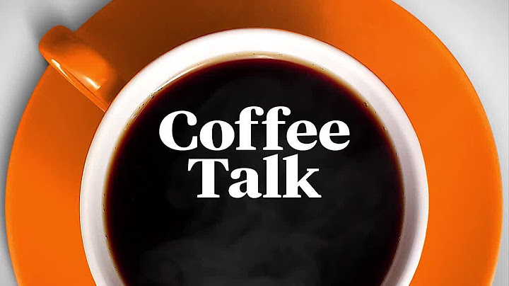 Coffee Talk: Are you "Coffee Badging" at Work?