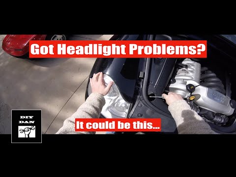 Porsche Cayenne: Replacing The Headlight Wiring Harness Part 1