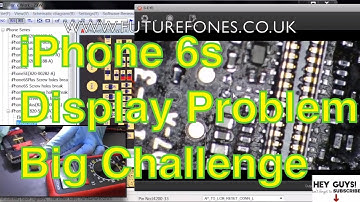 iPhone 6s display Problem Fixed, Short on  AP_TO_LCM_RESET_CONN_L Fix AP TO LCM RESET CONN L : UK