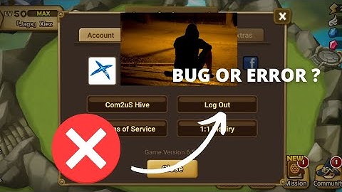 Bug/Error Issues : Cannot Logout Account From Device | Summoners War