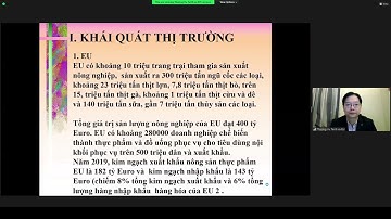 Phiên tư vấn Xuất Khẩu sang thị trường Bỉ và EU