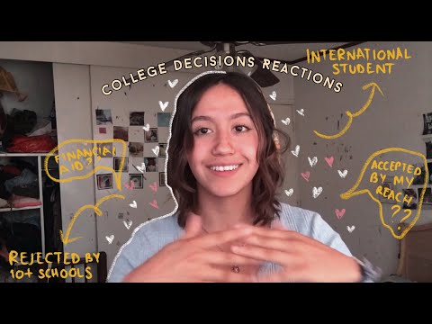college decision reactions (international student edition)