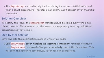 Fixing the Async TCP Server for Multiple Clients