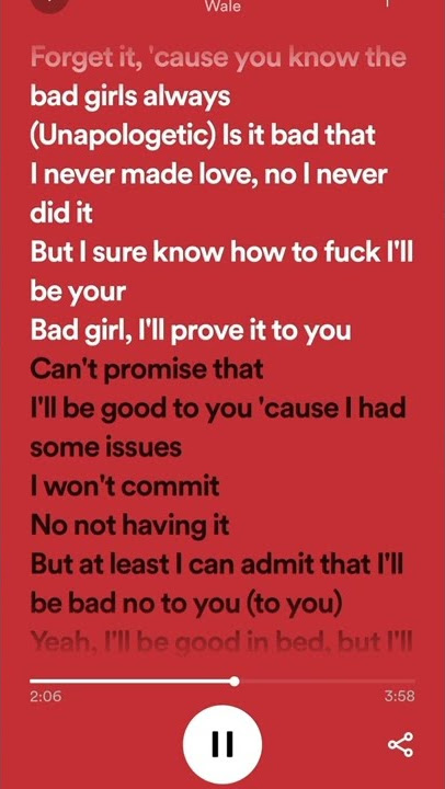 Bad (feat. Rihanna) Remix Lyrics
