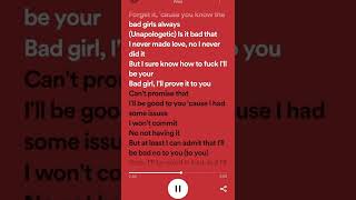 Bad Feat. Rihanna Remix Lyrics