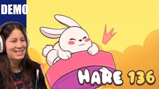 Slide the bunnies around | Hare 136 (demo) Playthrough