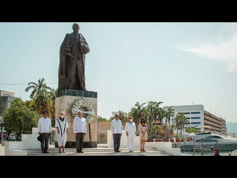 149 Aniversario Luctuoso de Benito Juárez García, desde Acapulco, Guerrero