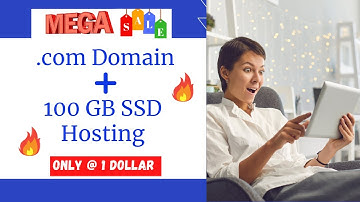 Buy domain & hosting in One Dollar | Cheapest .com Domain with hosting for 1 Year