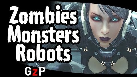 Zombies Monsters Robots into the void tease trailer - PC