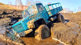 4x4 Mud Madness: GAZ 3308 vs. Ford Bronco RC Chaos