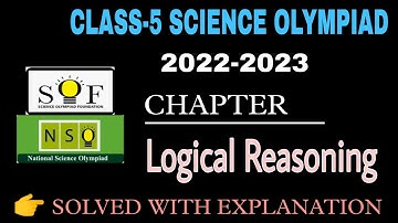 Class 5 NSO SOLVED ANSWERS WITH EXPLANATION| SOF | Sample paper (2022-2023)|@Vedh Academy