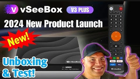 I really like this TV Box!  The vSeeBox V3 Plus Android TV Box!  Unboxing & Test