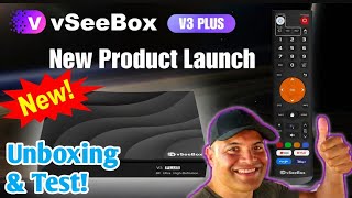 I really like this TV Box!  The vSeeBox V3 Plus Android TV Box!  Unboxing & Test