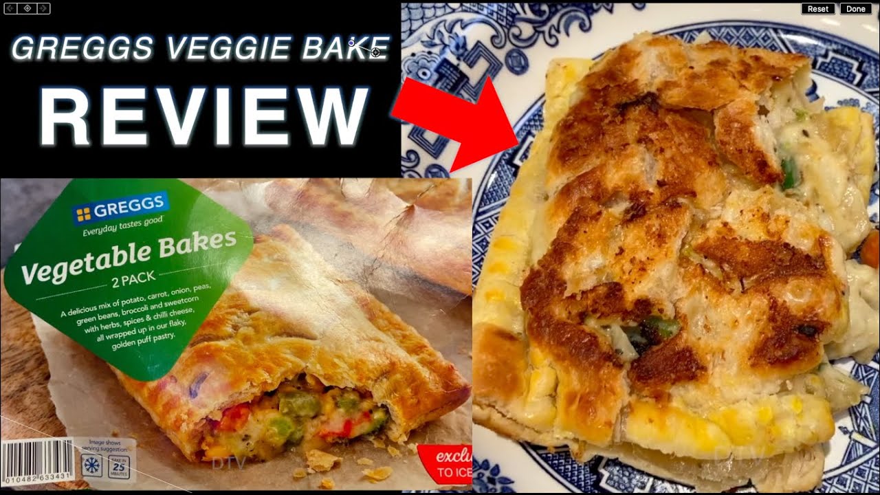 Greggs Vegetable Bakes Review (Iceland) YouTube