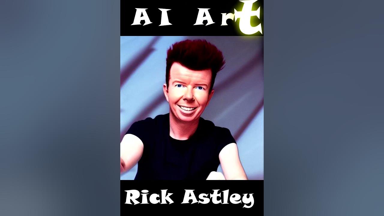 Rick astley rickroll meme, ultrarealistic, garden, Stable Diffusion