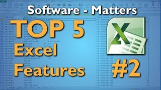 Using SUMIF in Excel - Top 5 Excel Features #2 - NO MUSIC Version