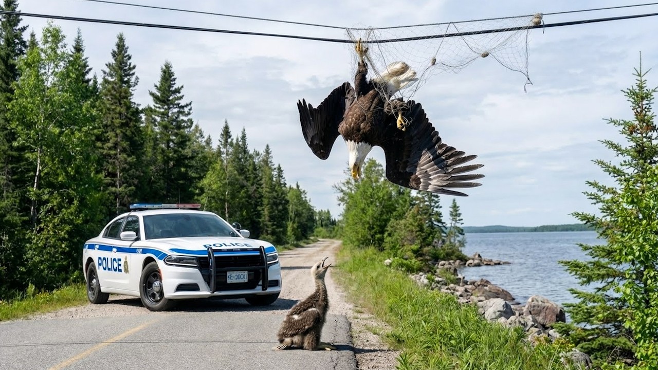Орлёнок Умолял Спасти Его Маму - Только Посмотрите, Кто Пришёл На Помощь