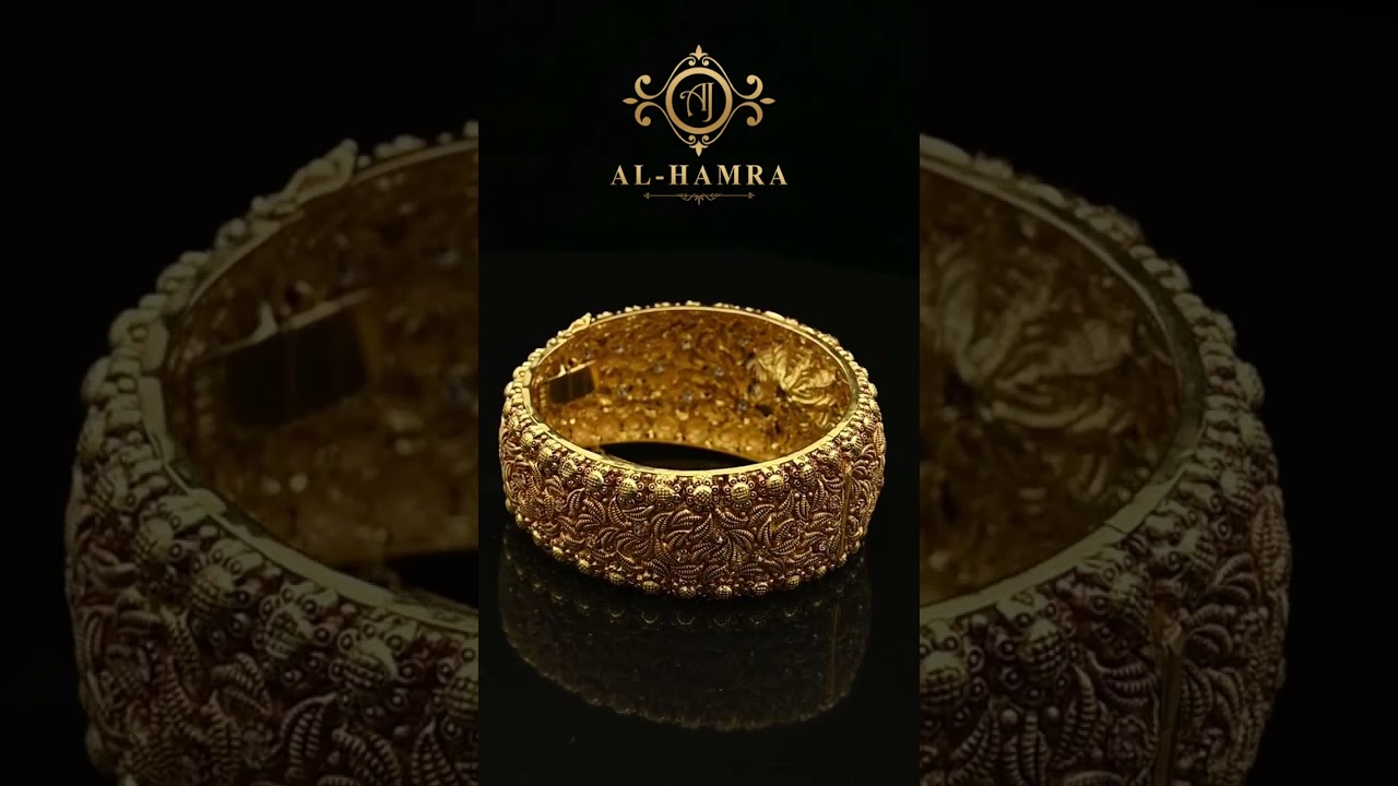 Traditional Gold Fashionable Unique Kara Design with Modern Twist 
