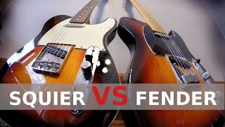 SQUIER vs FENDER - Telecaster Tone Comparison! chords